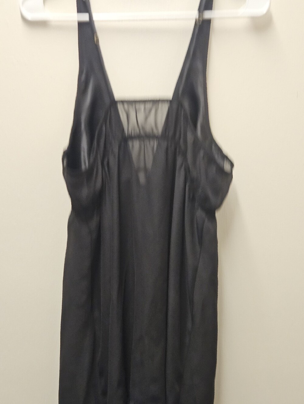 Flora Womans Black Chemise Size M - Picture 8 of 11